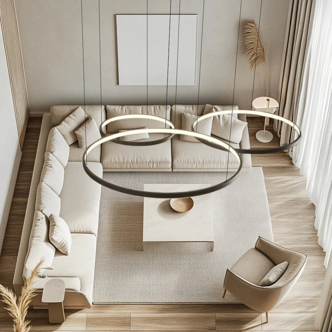 Elyssia – Moderne Ring-Pendelleuchte