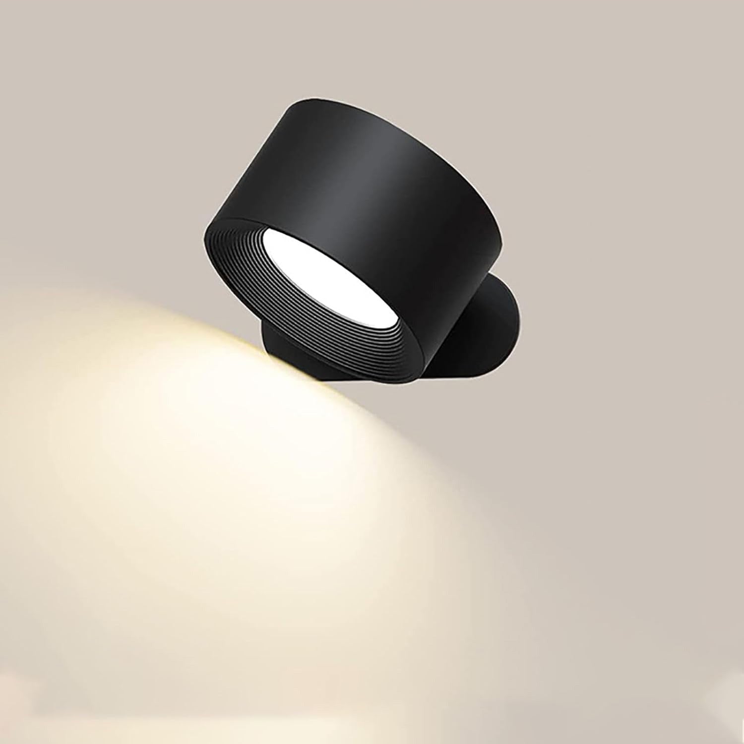 Led Wall Sconces, Wall Lamp with Battery Operated,3 Color Temperatures & Dimmable Magnetic 360° for Reading Bedside Hallway