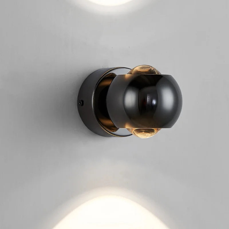 Orbis - Rotating ball LED wall light