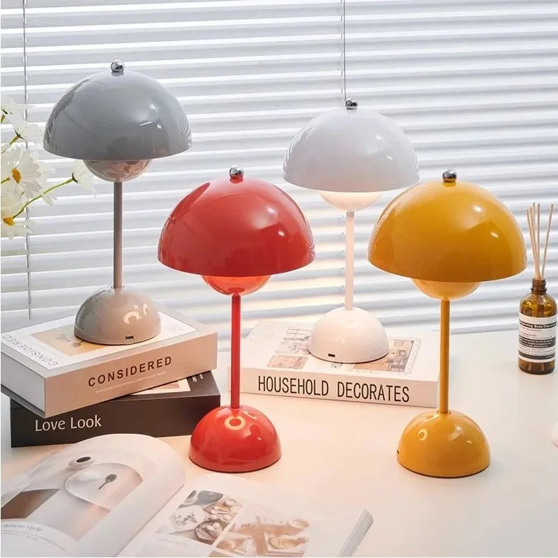 Miraflower - Pot Mushroom Lamp - Battery Table Lamp with Touch