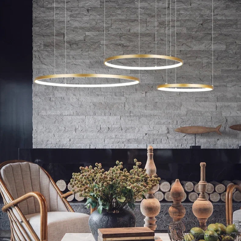 Elyssia – Moderne Ring-Pendelleuchte