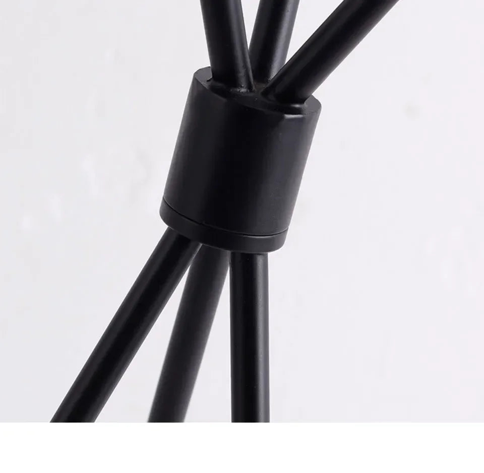 Viona - Stehlampe LED-Bodenleuchte mit Glaslampenschirmen