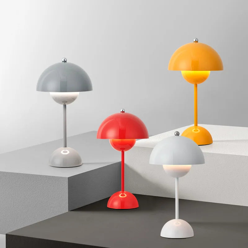 Miraflower - Pot Mushroom Lamp - Battery Table Lamp with Touch
