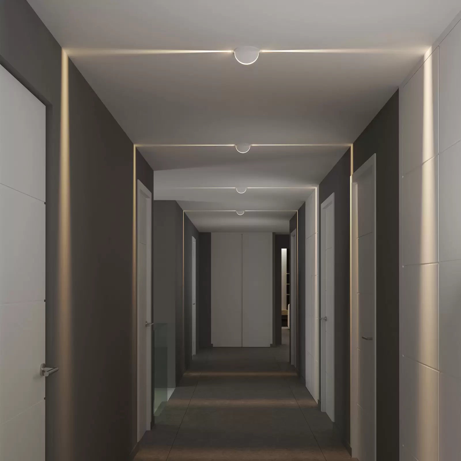 Scotty Beam Pro - 360 degree spotlight wall light