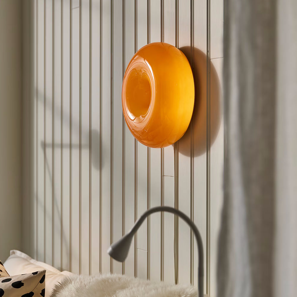 Varline - LED wall light - Nordic glass donut light
